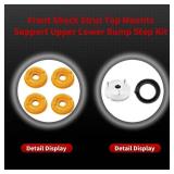 12 PCS Front Shock Strut Mounts Compatible with X5 E70 X6 E71 31336788776 31336774738 with Upper Lower Support Bump Stop Kit - Retail: $30