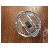 Replacement Lids Compatible With Reduce Tumbler (Fits 3.66in (93mm) Rim Only), BPA-Free Splash Resistant Transparent Cup Lid Replacement for Reduce Tumbler Covers, Easy to Clean - Retail: $8