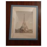 11x14 Picture Frame, Display Pictures 8x10 with Mat or 11 x 14 Without, Wall Hanging Photo Frames, Blue, 1 Pack - Retail: $10