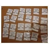 24 Pieces Volleyball Charm Bracelet Adjustable Woven Jewelry volleyball gifts with Cardboard Braided Rope Bracelets for Teens Female Most Team Players - Retail: $17