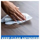 Travel Cleaning Supplies Kit - Travel Size Cleaning Supplies For Hotels, Bathrooms with Gloves, Surface Wipe, Fabric Cleaner, Air Cleaner, Hand Wipes, Bed Bug Wipes - Retail: $30