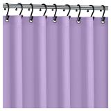 Premium Shower Curtain Liner, 72W X 72"H - PVC-Free, 6G PEVA Shower Curtain with 12 Rust Proof Grommets And Magnet-weighted Bottom Hem - Moisture Stain Proof Shower Curtain Liner - Lavender - Retail: 