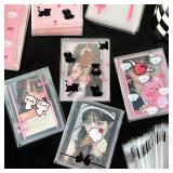 200 Pcs Resealable Cellophane Bags, Self-Adhesive Cookie, Candy & Dessert Bags - Small Pink Bow, Clear Candy Card Sleeves - Pack of 200 - Retail: $9