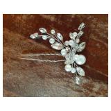 Wedding Hair Accessories Bridal Hair Pin Pearl Hair Clip Bride Hair Piece for Women HP179(1 Silver) - Retail: $10
