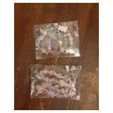 2 PCS Cute Phone Charms Aesthetic Y2K Cellphone Wrist Strap Bedazzling Bear Bow Butterfly Heart Star Flower Accessories Pink Beaded Anti-Theft Chain String for Bag Keychain Airpods Decor - Retail: $7