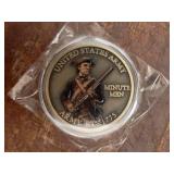 U.S. Army 250th Anniversary Challenge Coin â 1.57 U.S. Army 1775-2025 Commemorative Coin, Double-Sided Color High Relief Military Coin for Veterans & Collectors (U.S. Army) - Retail: $14"