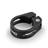 Corki Cycles Bike Seatpost Clamp 31.8mm Bike Seat Post Collar Aluminum Alloy Black - Retail: $8