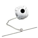 3in-8 NPSL Vented Fuel Tank Cap Fit for Freightliner & Mack & Volvo & Western Star & International Heavy Duty Trucks, Non-Locking, Female, Replace 2040856C91 16MF316 25195379