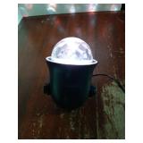 Christmas Halloween Outdoor Projector Lights, 15 Colors Water Wave Ocean Effect Night Light, Waterproof Yard Decorations With Remote and Timing - Retail: $30