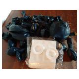 Double stuffed emerald Balloons Different sizes Customized 63 PACK 18+10+5 inch Dark Teal emerald green Balloon Garland kit For Wedding Birthday baby shower anniversary decorations - Retail: $16