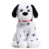 Dalmatian Stuffed Animal Dalmatian Puppy Dog Plush with Red Collar Plush Toy Gift for Kids 13 inches - Retail: $19