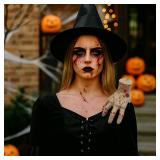 Halloween Fake Hand, Addams Family Style Realistic Severed Hand Prop - Lifelike Horror Cosplay Decoration for Halloween