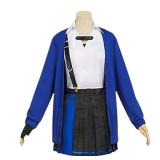 Adult JK Uniform Women Cosplay Costume Top and Skirt Set for School Party Dress Up Outfit - Retail: $30