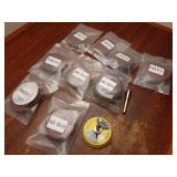 100 Pack 2 inch Sanding Discs Kit with Polishing Pads Plate 40 60 80 100 120 150 180 240 320 400 Grit Sandpapers for Drill Grinder Rotary Tool - Retail: $10