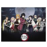 Demon Slayer Kimetsu No Yaiba Pillars Unframed Mini Poster 15 x 20.5" Features The Nine Pillars Anime Manga Wall Art Prints for Bedroom Office Room Decor "