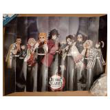 Demon Slayer Kimetsu No Yaiba Pillars Unframed Mini Poster 15 x 20.5" Features The Nine Pillars Anime Manga Wall Art Prints for Bedroom Office Room Decor "