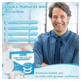 Temporary Veneers Teeth for Women and Men, Tooth Replacement Kit, Nature and Comfortable (1 Count (Pack of 2)) - Retail: $18