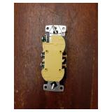 15 Amp Duplex Outlet, CAR-15-BR, Brown