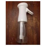 Spray Bottle For Hair, Continuous Mister Empty Spray Bottles, Ultra Fine Mist Water Sprayer for Hairstyling, Cleaning, Plants, Pets, Barbers, Salons, Essential Oil Scents - 1 Pack 6.8 OZ - Retail: $9