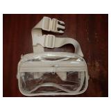 Clear Fanny Pack Crossbody Bag For Women And Men Belt Bag Gift For Women Bum Bag with Adjustable Strap for Sports Clear White - Retail: $8