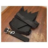 Halloween Dog Bat Costume with Leash Cat Pet Bat Wings Clothes Funny Apparel Outfit Dress Up Accessories for Cosplay Party M