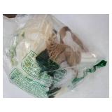 9.8 Bridal Holding Wedding Bouquet Real-Looking Mixed Flowers Ivory Greenery Bridal Throw Bouquet for Brides Bridesmaid Wedding Hold Flower, Ivory - Retail: $40"