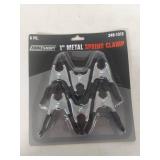 Tool Shop 1-inch Metal Spring Clamps Set of 6