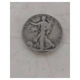 1944-D Walking Liberty Silver Half Dollar