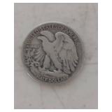 1944-D Walking Liberty Silver Half Dollar