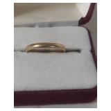 14k gold band ring