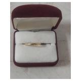 14k gold band ring