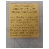 Mexican Silver Dollar - Independence Era Coin