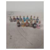 Crystal and Gemstone Collection in Mini Glass Bottles