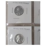 1943 Steel War Penny Collection
