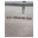 Crystal Collection in Mini Glass Bottles