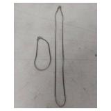 Sterling Silver Diamond Cut Snake Chain .925