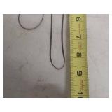 Sterling Silver Diamond Cut Snake Chain .925