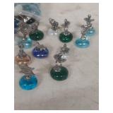 Glass Pewter Animal Figurine Collection