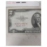 1953 $2 United States Note with Red Seal