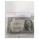 1935 One Dollar Silver Certificate