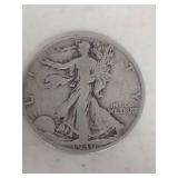 1936 Walking Liberty Silver Half Dollar
