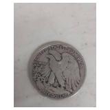 1936 Walking Liberty Silver Half Dollar
