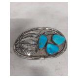 Southwest Turquoise Belt Buckle
