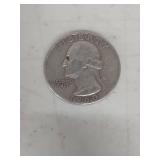 1960-D Washington Silver Quarter