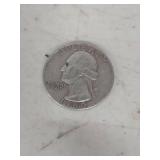 1960-D Washington Silver Quarter