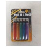 Wing Roll-N-Lite 5 Pack Multi-Color Lighters