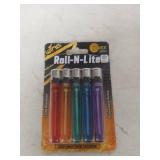 Wing Roll-N-Lite 5 Pack Multi-Color Lighters