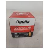 Aguila .22 Super Extra Hollow Point Ammunition - 250 Rounds