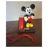 Mickey Mouse AT&T Push Button Telephone