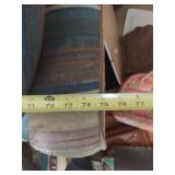 Southwestern Style Striped Sofa Hide-A-Bed